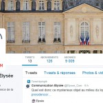 Mars 2015 nouveau logo communication de F. Hollande