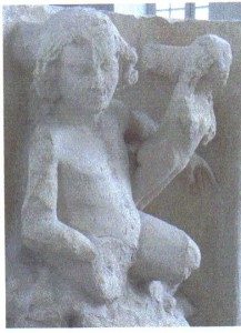 Eve ou la création de la femme. Palais du Tau Salle du Goliath . Musée de la cathédrale de Reims.